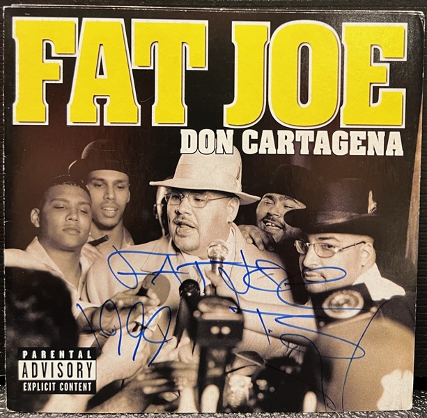 Fat Joe Signed "Don Cartagena" CD Insert (Beckett/BAS LOA)