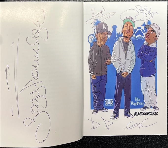 The Dogg Pound: Daz Dillinger & Kurupt Signed "DPG Life" Book (Beckett/BAS LOA)