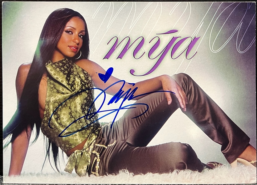 Mya Signed 5" x 7" Photograph (Beckett/BAS LOA)