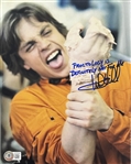 Star Wars: Mark Hamill Signed 8" x 10" Color Photo from "The Empire Strikes Back" with Hilarious Inscription & GEM MINT 10 Autograph! (Beckett/BAS LOA)