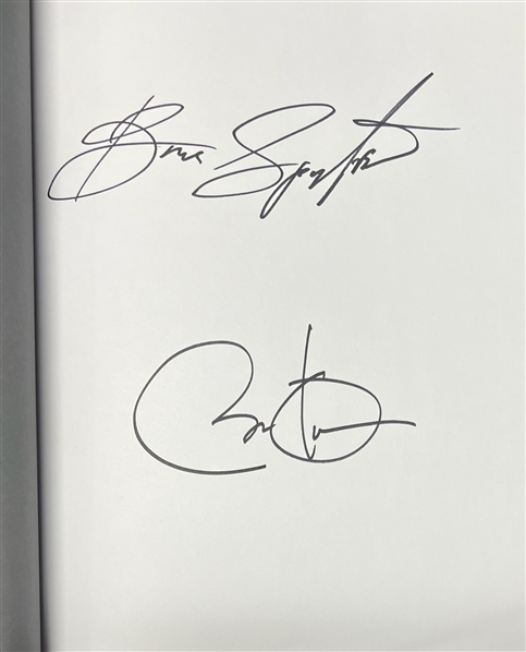 Barack Obama & Bruce Springsteen Deluxe Signed Book "Renegades Born in the USA" (Beckett/BAS LOA)