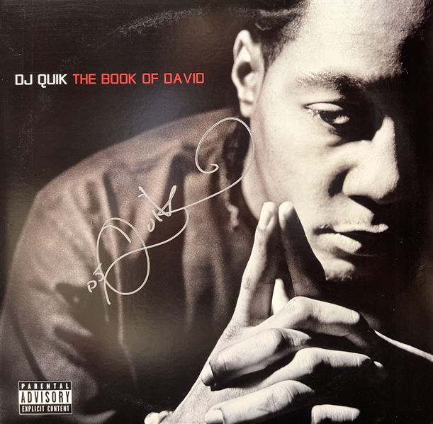 DJ Quik Signed "The Book of David" Record Album (Beckett/BAS LOA)