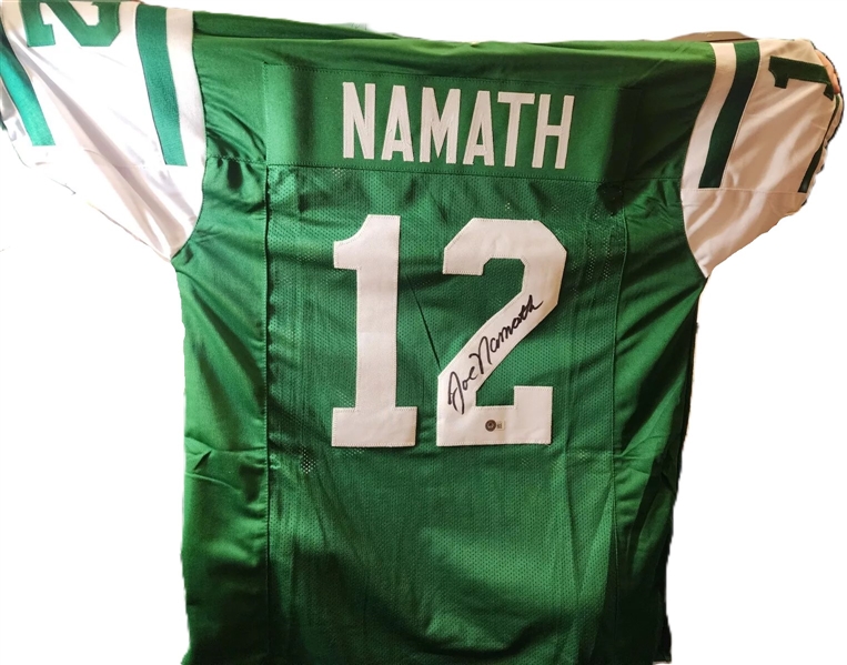 Joe Namath Signed New York Jets Jersey (Beckett/BAS)