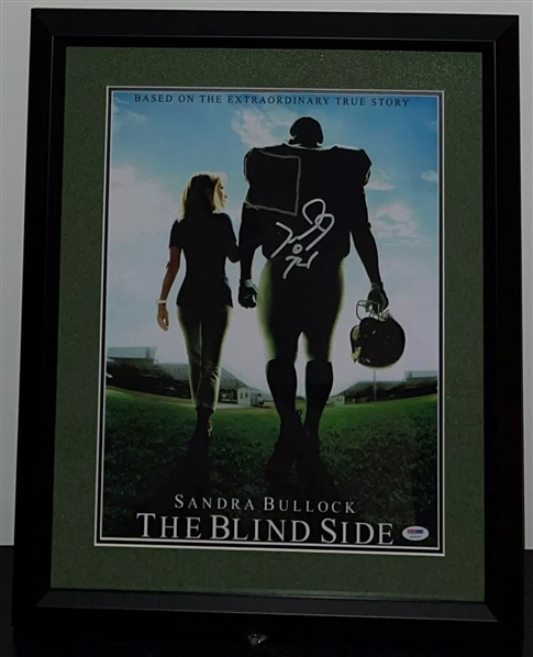 Michael Oher Signed 11" x 14" Framed "The Blind Side" Photograph (PSA/DNA)