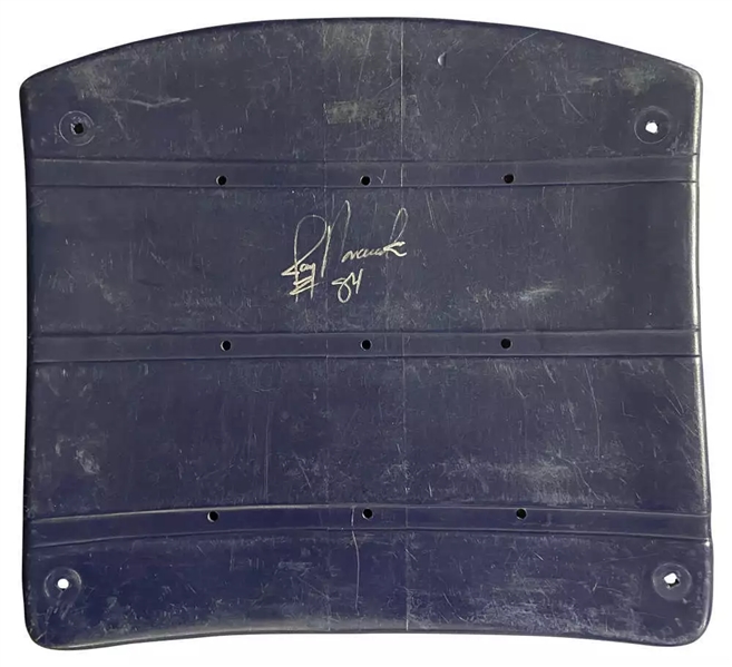 Jay Novacek Signed Original Texas Stadium Seatback (JSA)