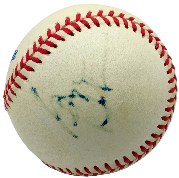 The Boss: George Steinbrenner Signed 1999 World Series OML Baseball (PSA/DNA)