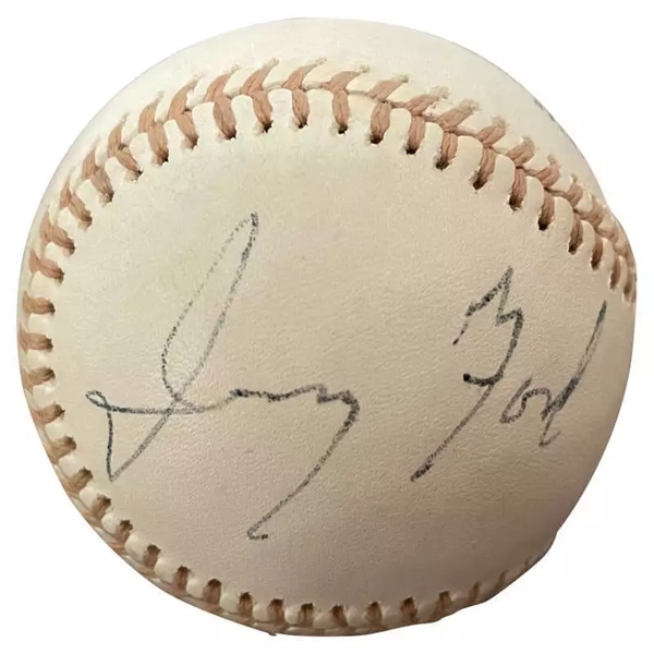 Gerald Ford ULTRA-RARE Presidential Era (1974-76) Vintage Signed ONL Feeney Baseball (JSA)