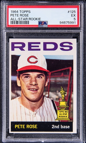 1964 Topps #125 Pete Rose (PSA 5)