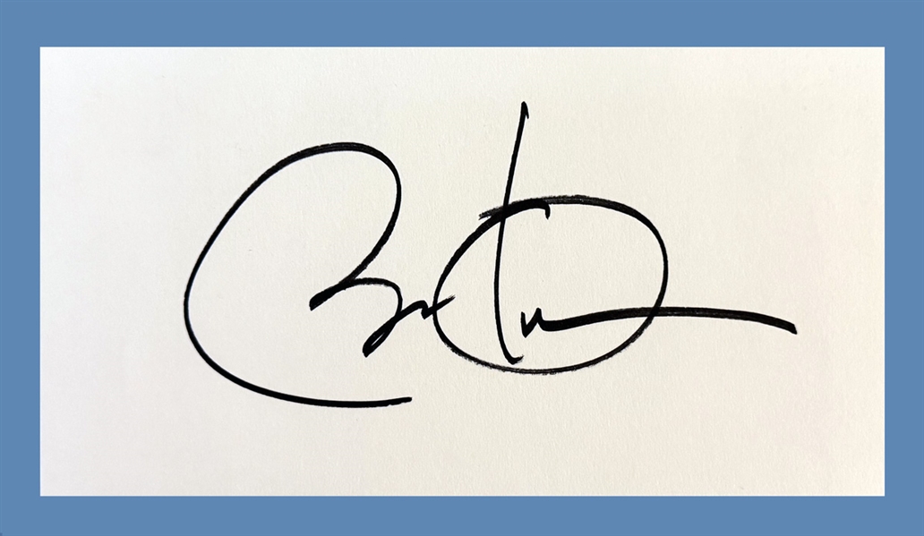 Barack Obama 6.75" x 3.75" Cut Signature (Third Party Guaranteed)