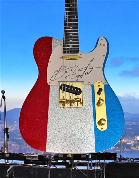 Bruce Springsteen Spectacular Looking Signed Telecaster Guitar! (Beckett/BAS)