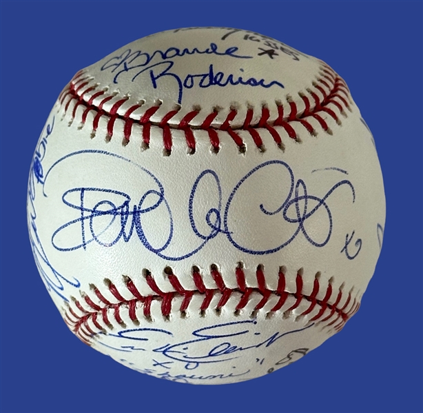 Baywatch Cast Signed OML baseball with 14 Autos! Rare! (Third Party Guaranteed)  