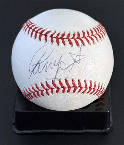 Beatles: Ringo Starr Signed Official N.L. Baseball (JSA)