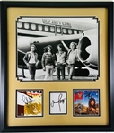 Led Zeppelin Group Signed Photo and Signature Display (3/Sigs) (JSA)