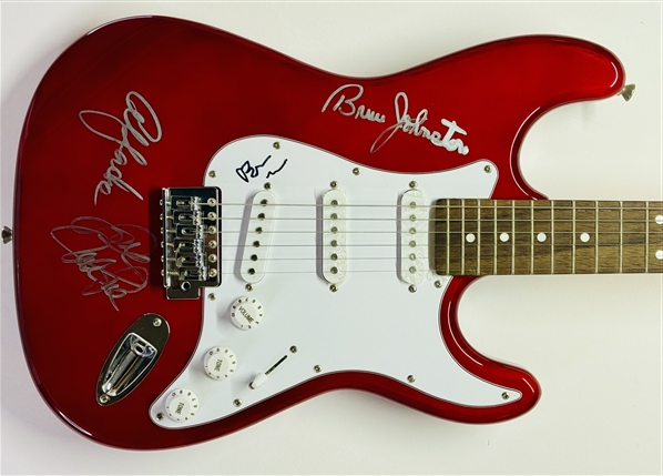 The Beach Boys Group Signed Electric Guitar (ACOA)