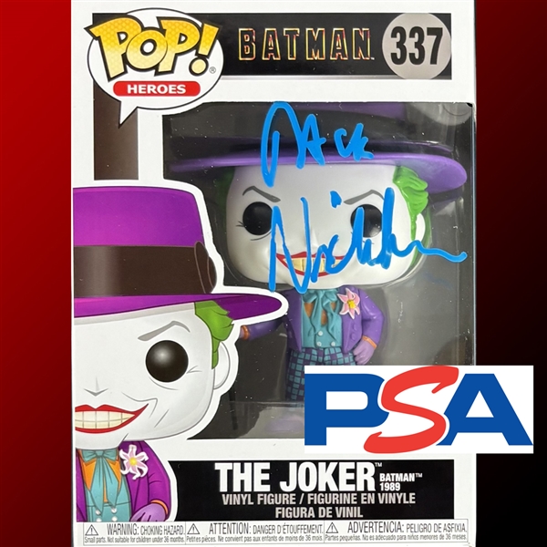 Jack Nicholson Signed Batman Funko Pop! #337 (PSA/DNA LOA)