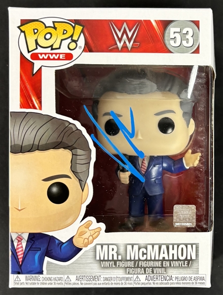 Vince McMahon Signed WWE Funko Pop! #53 (JSA LOA)