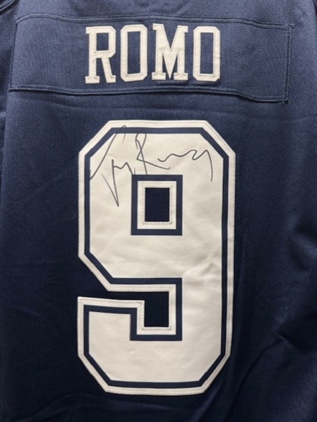 Tony Romo Signed Authentic Cowboys Jersey (Third Party Guaranteed)