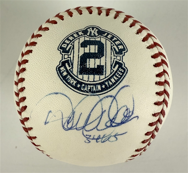 Derek Jeter Signed Official Major League Baseball (Steiner & MLB)