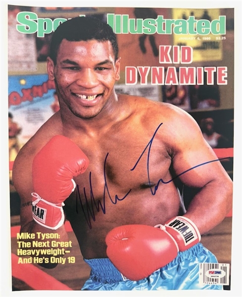 Mike Tyson Signed Photograph (PSA/DNA)