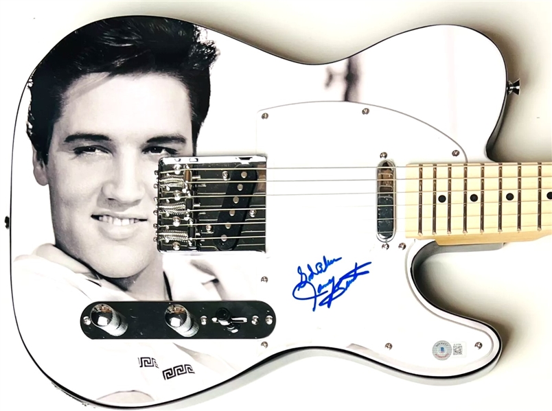 James Burton Signed Custom-Designed Guitar – Elvis Presley’s Legendary Guitarist (Beckett/BAS)   (John Brennan Collection) 