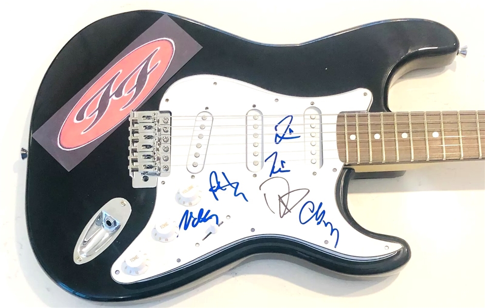 Foo Fighters Signed Strat-Style Guitar Fully Signed by the Band! (5/Sigs) (JSA) (John Brennan Collection) 