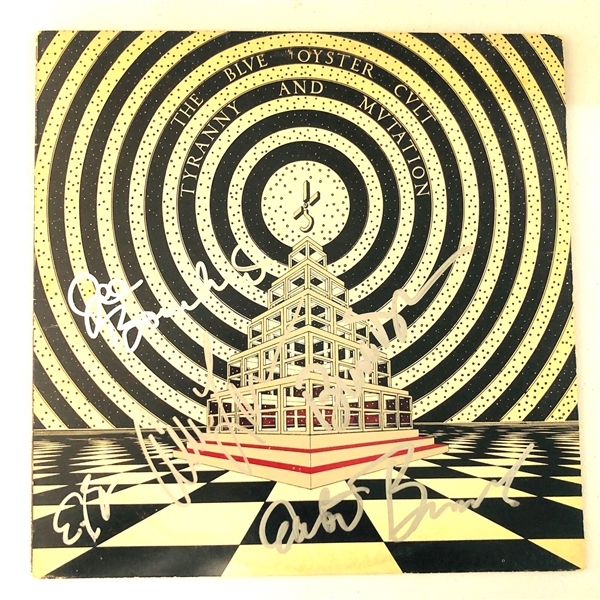 Blue Öyster Cult Signed "Tyranny and Mutation" Album – Signed by Eric Bloom, Donald "Buck Dharma," Allen Lanier, Joe Bouchard, and Albert Bouchard (Beckett/BAS)  (John Brennan Collection) 