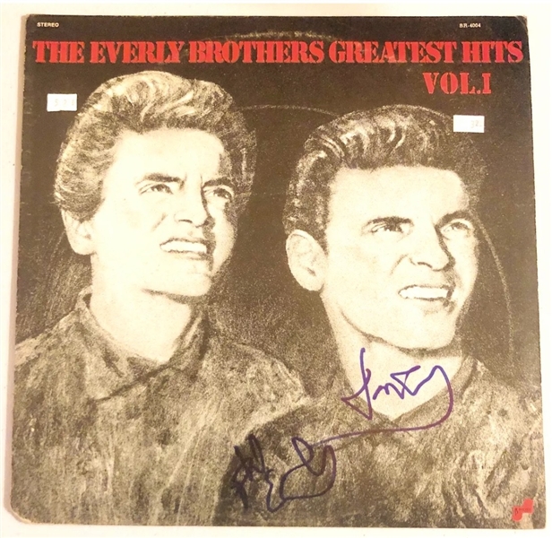 Everly Brothers Signed "Greatest Hits Vol.I" Album (Beckett/BAS)