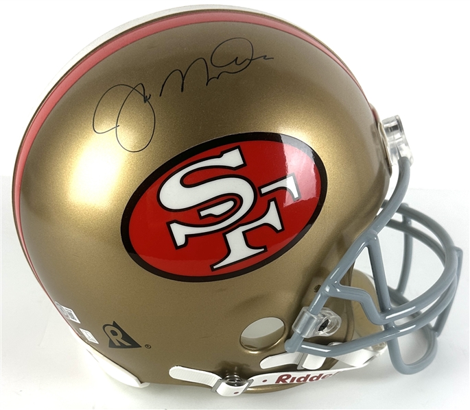 Joe Montana Signed 49ers Full Size PROLINE Game Model Helmet (Beckett/BAS)