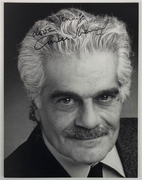 Omar Sharif Signed 4" x 5" Photo (Third Party Guaranteed)