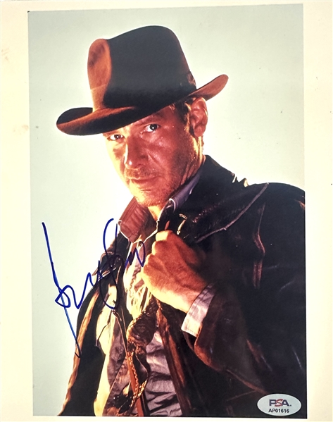 Indiana Jones: Harrison Ford Signed 8" x 10" Color Photo (PSA/DNA LOA)