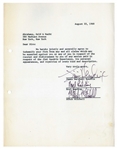 The Jimi Hendrix Experience 1968 Signed Indemnification Contract New York (USA) (Tracks LTD)