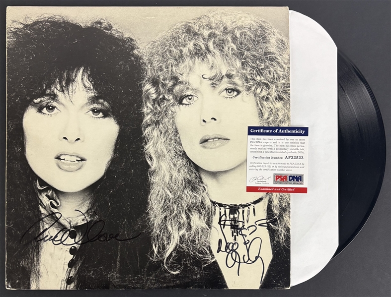 Ann & Nancy Wilson Signed Bébé le Strange Album (PSA/DNA)