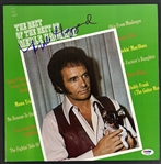 Merle Haggard Signed The Best of The Best Album (PSA/DNA)