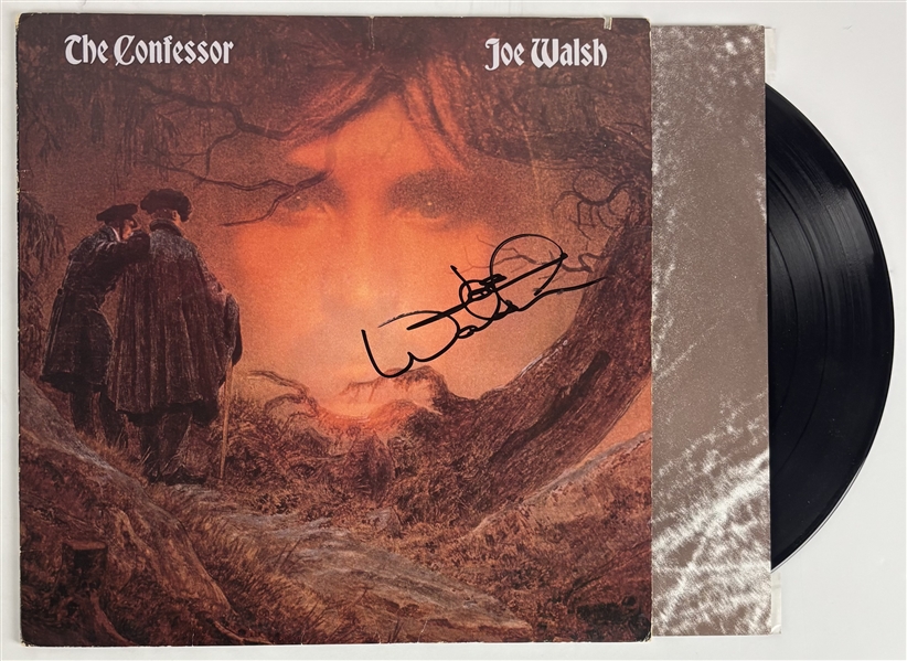 Joe Walsh Signed "The Confessor" Album (Third Party Guarantee)