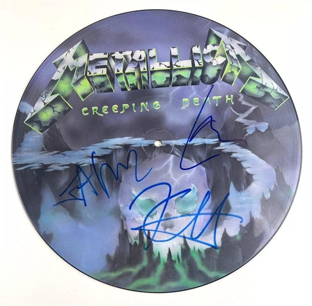 Metallica Group Signed "Creeping Death" Album (Beckett/BAS) 