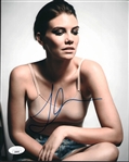 Lauren Cohan Signed 8" x 10" Photo (JSA)