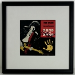 Bob Dylan Signed "Band of the Hand" 45 RPM in Framed Display (Epperson/REAL LOA)