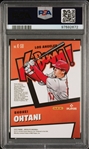 2022 Absolute Shohei Ohtani Kaboom! #K-SO Inset Card - Graded MINT 9 (PSA Encapsulated)