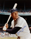 Mickey Mantle Signed 16" x 20" Color Photo with "No. 7" Inscription - PSA/DNA Graded GEM MINT 10!