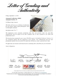 Mickey Mantle Signed 16 x 20 Color Photo with No. 7 Inscription - PSA/DNA Graded GEM MINT 10!