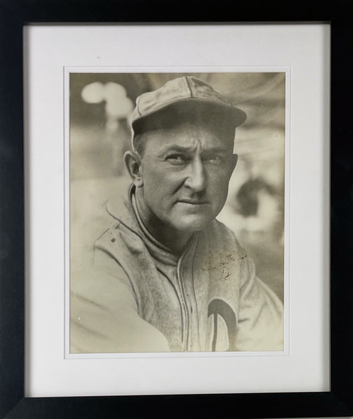 Ty Cobb Signed & Framed 11" x 14" Photo (Third Party Guaranteed)