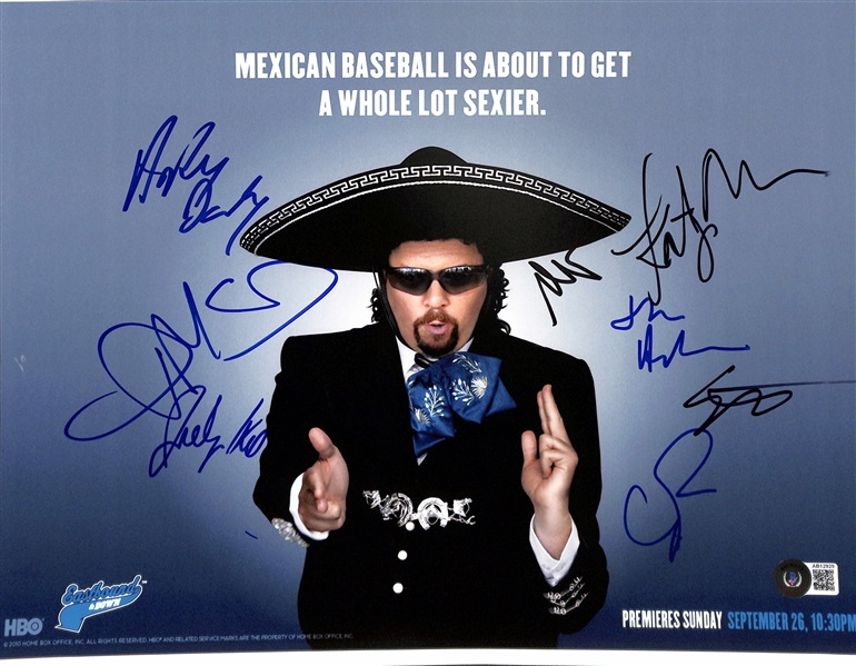 Eastbound and Down Cast Signed Photograph (8/Sigs) (Beckett/BAS)(Grad Collection)