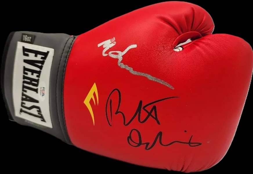 Raging Bull: Robert De Niro & Martin Scorsese Dual Signed Everlast Boxing Glove (PSA/DNA)
