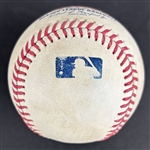 Mookie Betts Signed & Game Used OML Baseball :: Hit for a Single by Betts 5-20-2024 LAD vs AZ (MLB Authentication & PSA/DNA)