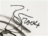 David Bowie Near-Mint Signed 3.5" x 5" c.2004 Cut Signature (Davie Bowie Autograph & Third Party Guaranteed)