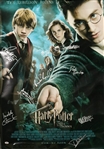 Harry Potter & The Order of the Phoenix Cast Signed 27" x 40" Poster w/ Watson, Radcliffe, Grint & Others (PSA/DNA MINT 9)