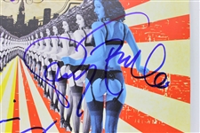 Jane's Addiction Group Signed Signed Live In NYC Album Cover- 4/Sigs Including Navarro, Cheney, Farrell, and Perkins (Beckett/BAS)