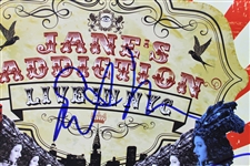 Jane's Addiction Group Signed Signed Live In NYC Album Cover- 4/Sigs Including Navarro, Cheney, Farrell, and Perkins (Beckett/BAS)