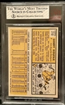 1963 Topps #210 Sandy Koufax - Beckett/BVG 6