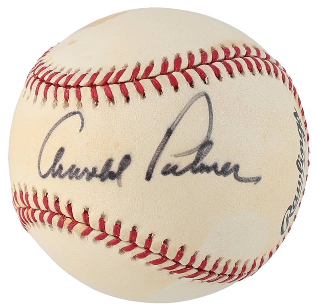 Arnold Palmer Signed ONL Baseball (JSA)